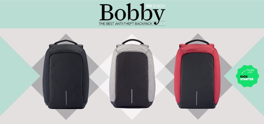 The Bobby Anti-Theft backpack from XD-Design – Never worry about pickpockets
